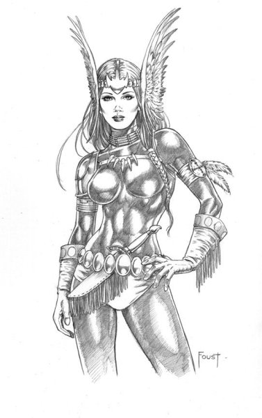 Славянские боги карандашом