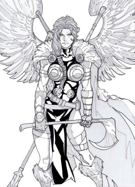 Фрейя тату эскизы