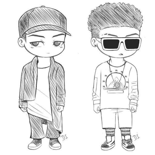 Рисунки для срисовывания для мальчиков