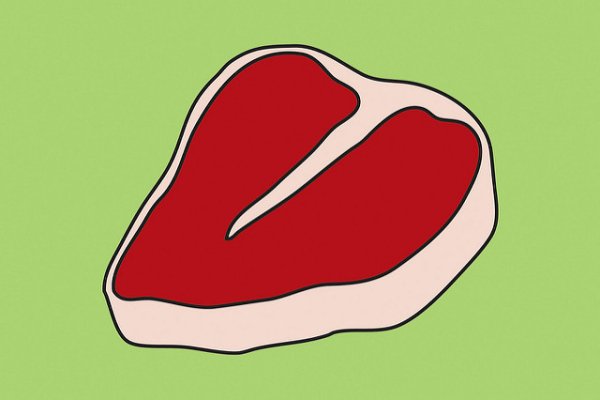 Стейк нарисованный