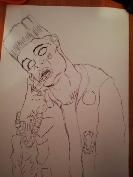 Нарисовать Элджея