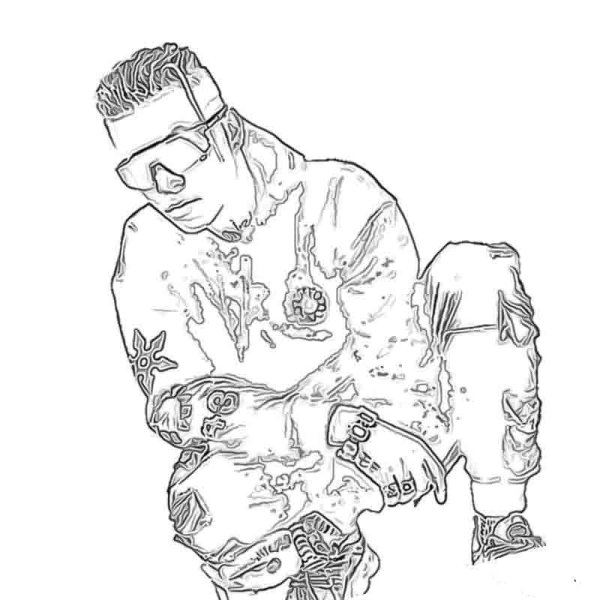 Элджей рисунок