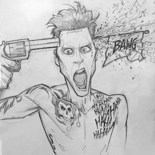 Джокер Джаред лето скетч