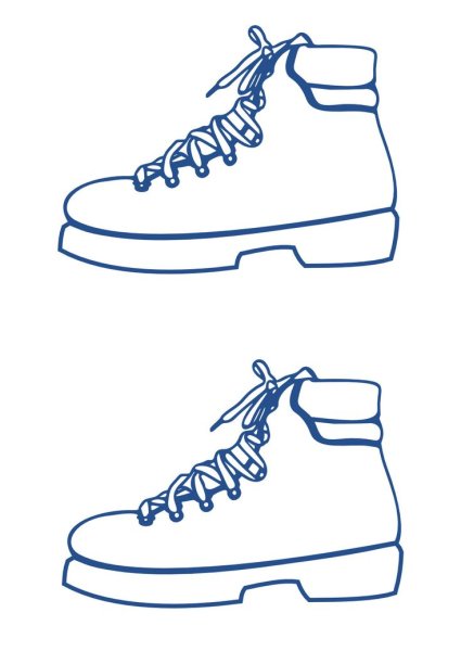 Ботинки для срисовки