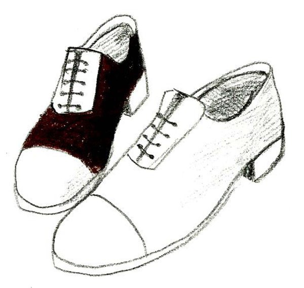 Обувь рисунок карандашом