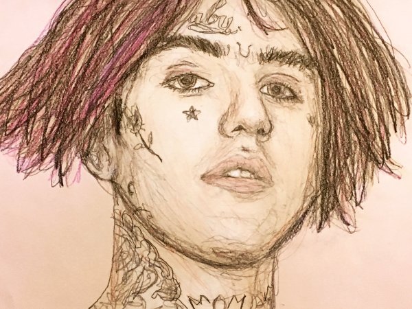 Lil Peep скетч