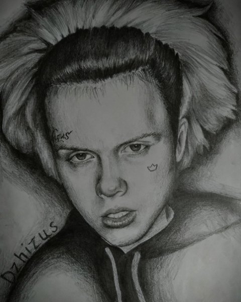 Нарисованный Джизус рэпер