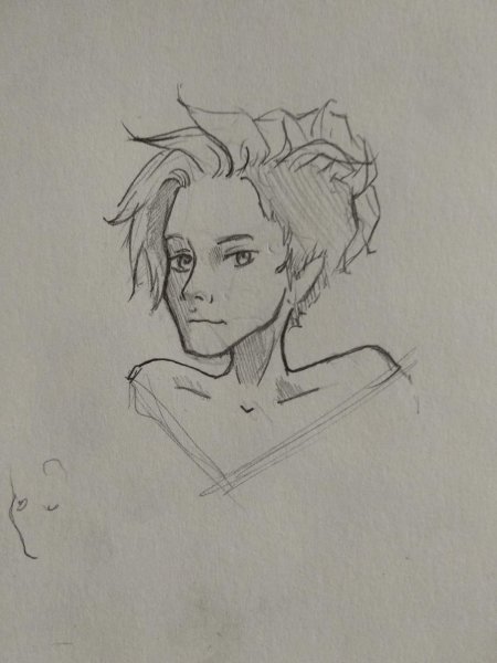 Наброски в скетчбуке легкие