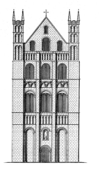 Собор Нотр дам де пари рисунок