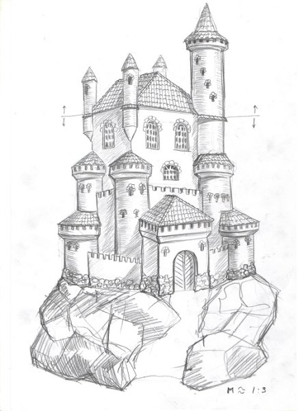 Готический стиль в архитектуре раскраска