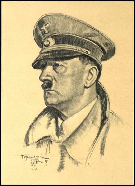 Рисунки Гитлера Адольфа