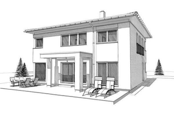 Вилла Савой Ле Корбюзье здание