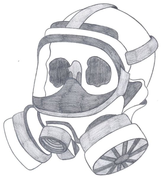 Респиратор карандашом