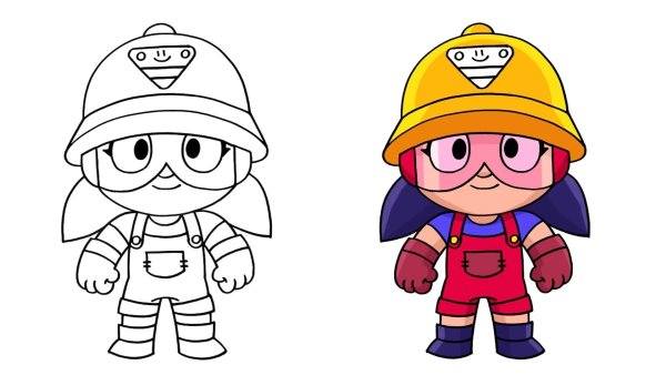 Строитель Джеки БРАВЛ старс