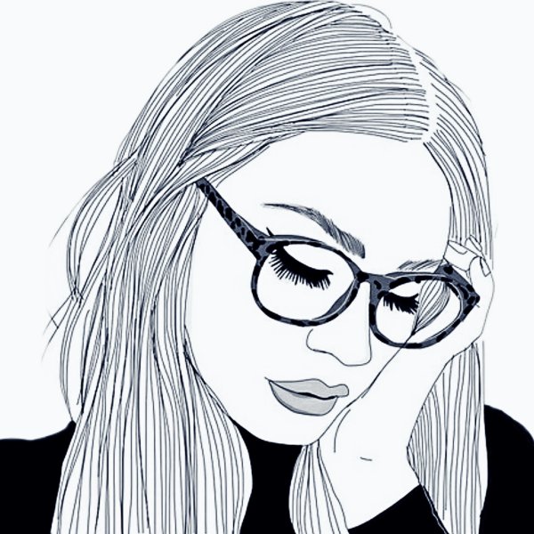 Рисунки для срисовки девушки