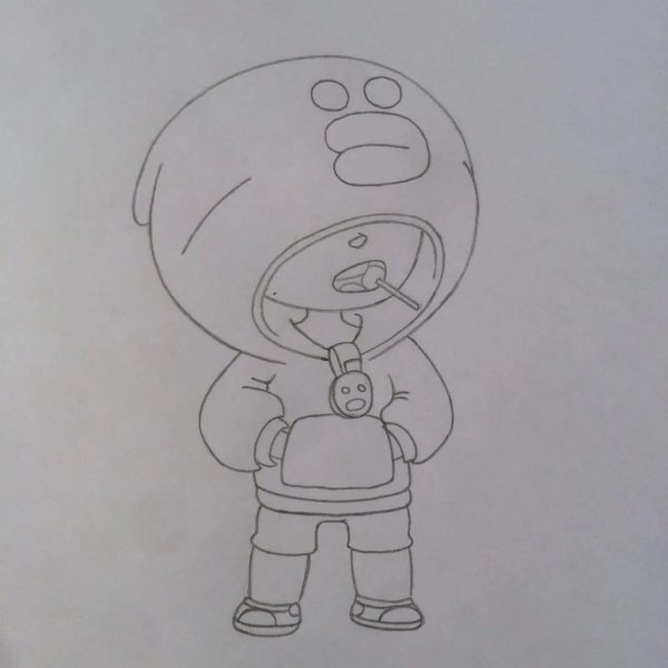 Браво старс нарисовать Леона