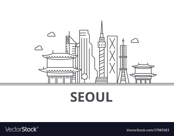 Сеул карандашом