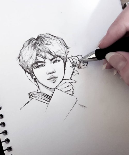 Ким Сокджин портрет