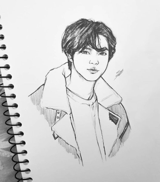 Скетч Ким Сокджин