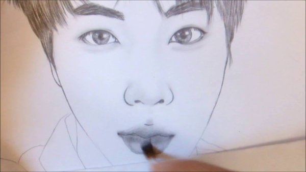 Портрет Джина БТС