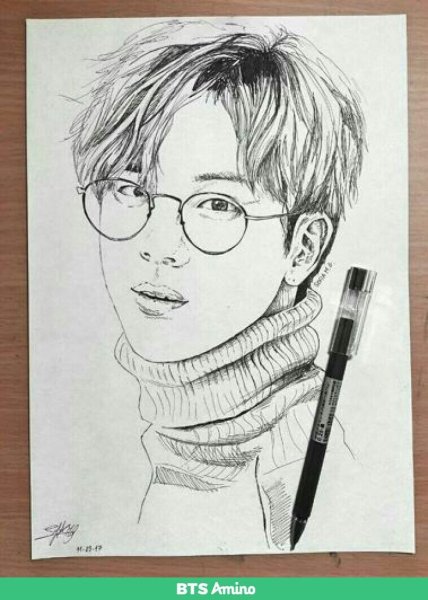 Скетчи Джина БТС