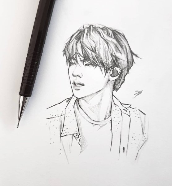 Рисунки БТС Чимина