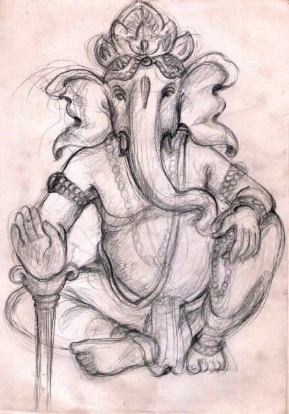 Бог Ганеша в Индии 5 класс