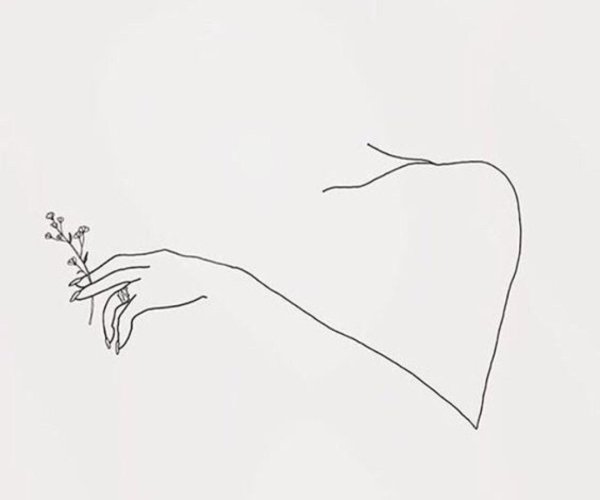 Рисунки одной линией легкие