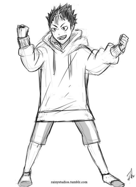 Нишиноя юу скетч