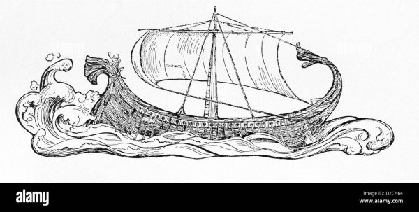Нарисовать корабль аргонавтов
