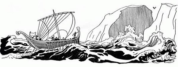 Узоры на греческих кораблях