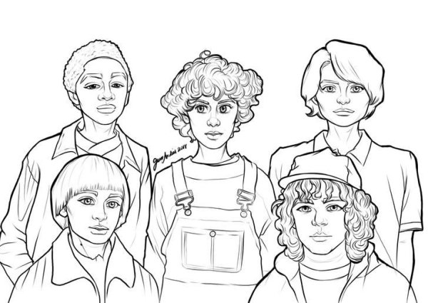 Раскраска ОСД оди