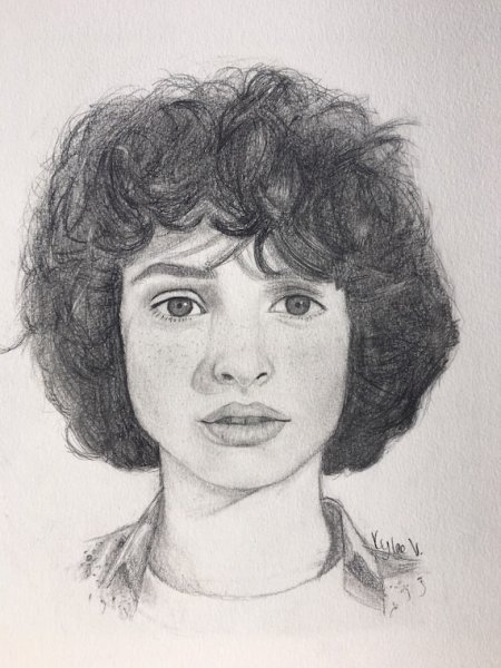 Финн Вулфхард портрет