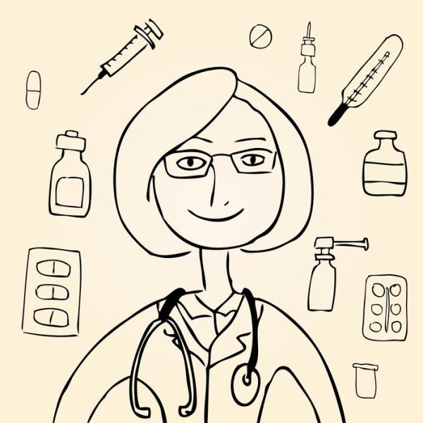 Доктор рисунок