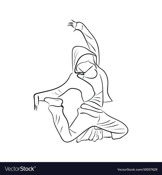 Рисунки танцоров для срисовки