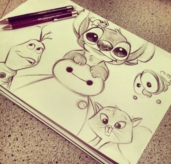 Прикольные идеи для рисования