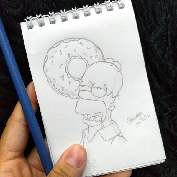 Рисунки для скетчбука лёгкие