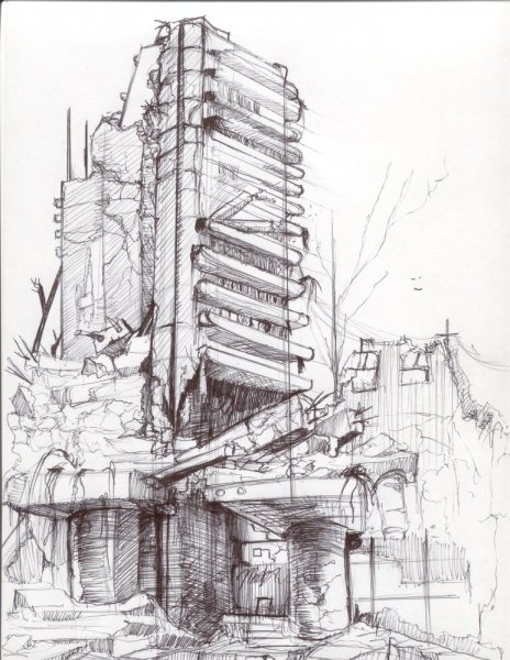 Халф лайф 2 разрушенный город