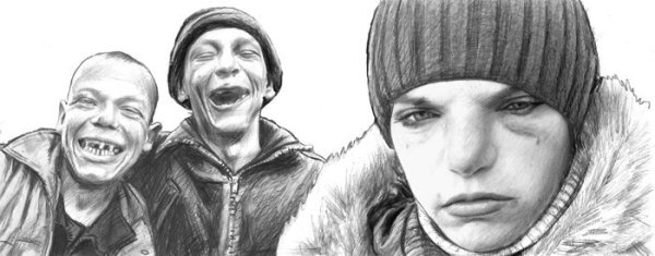 Гопник карандашом