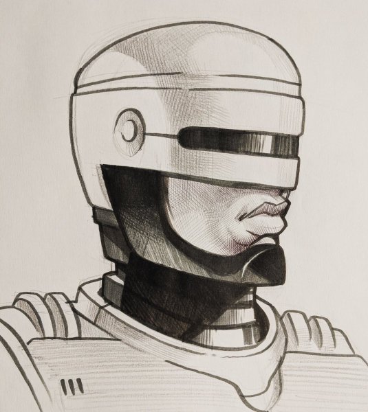 Раскраска Робокоп