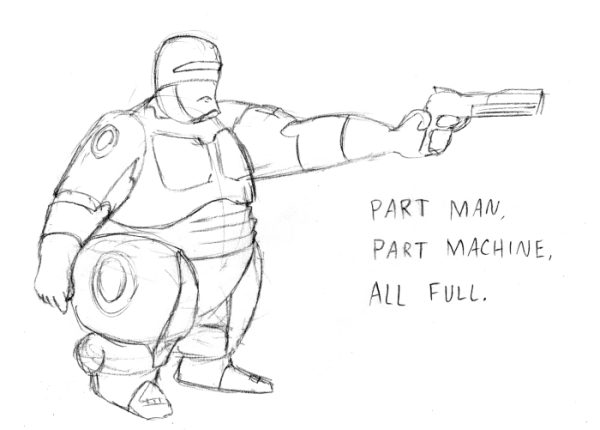 Концепт арты Робокоп 1987