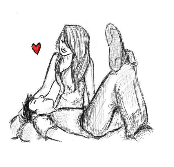 Рисунок любимому