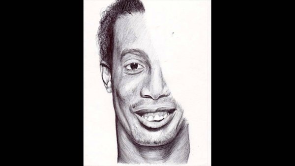 Роналдиньо портрет