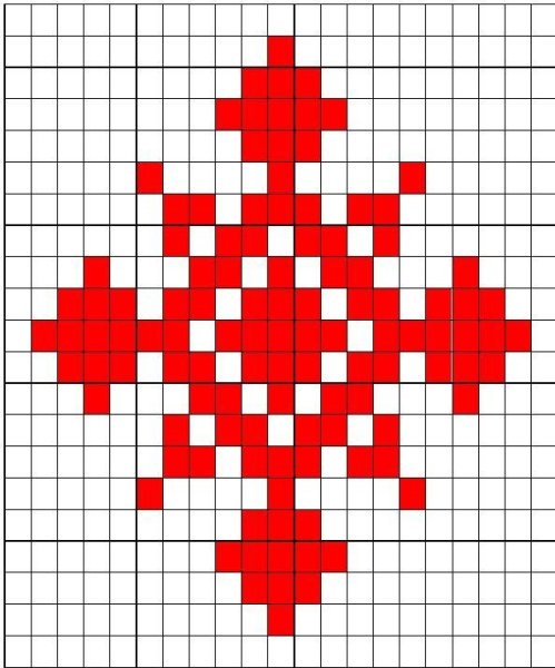 Белорусская вышивка крестиком