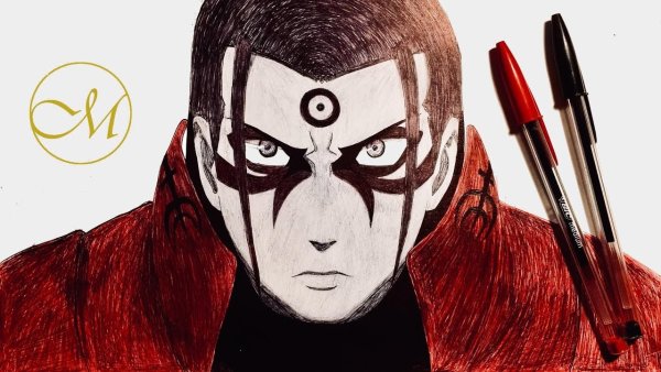 Hashirama Senju drawing