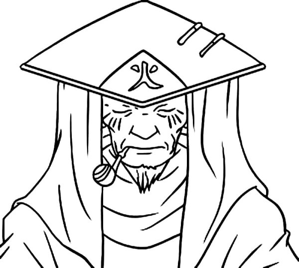 Хирузен для срисовки