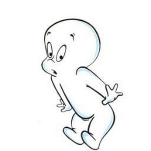 Татуировка приведение Каспер