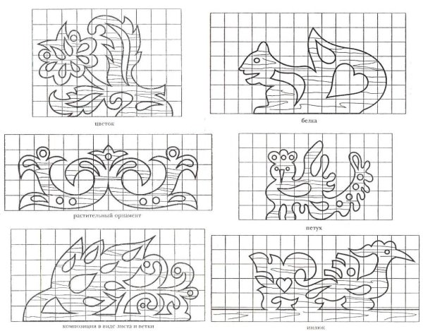 Линейный орнамент геометрический