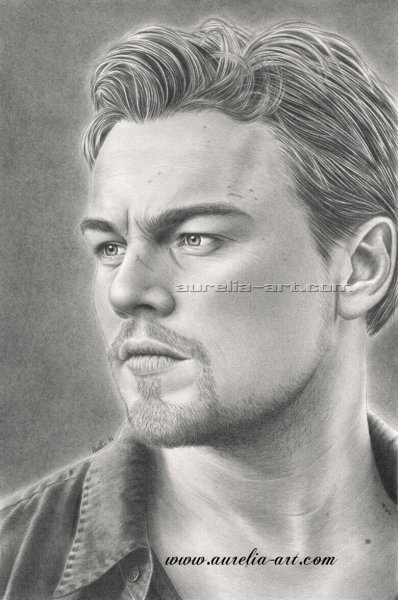 Леонардо ди Каприо арт молодой