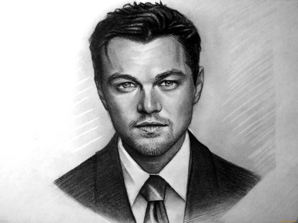 Леонардо ди Каприо скетч